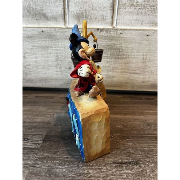 Jim Shore NWB Disney Traditions-"Summoning the Stars" 4043653 Fantasia Mickey - Picture 4 of 6